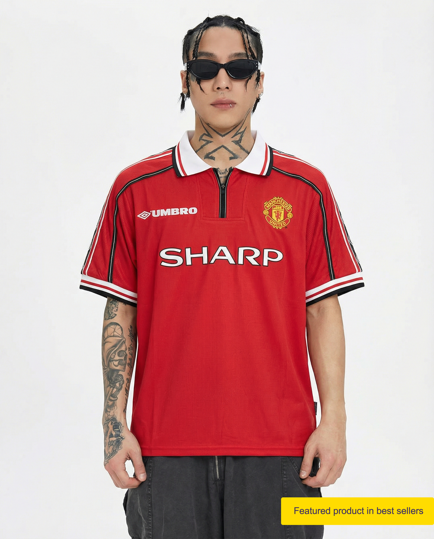 Manchester United 1998/99 Home Retro Jersey