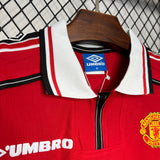 Manchester United 1998/99 Home Retro Jersey