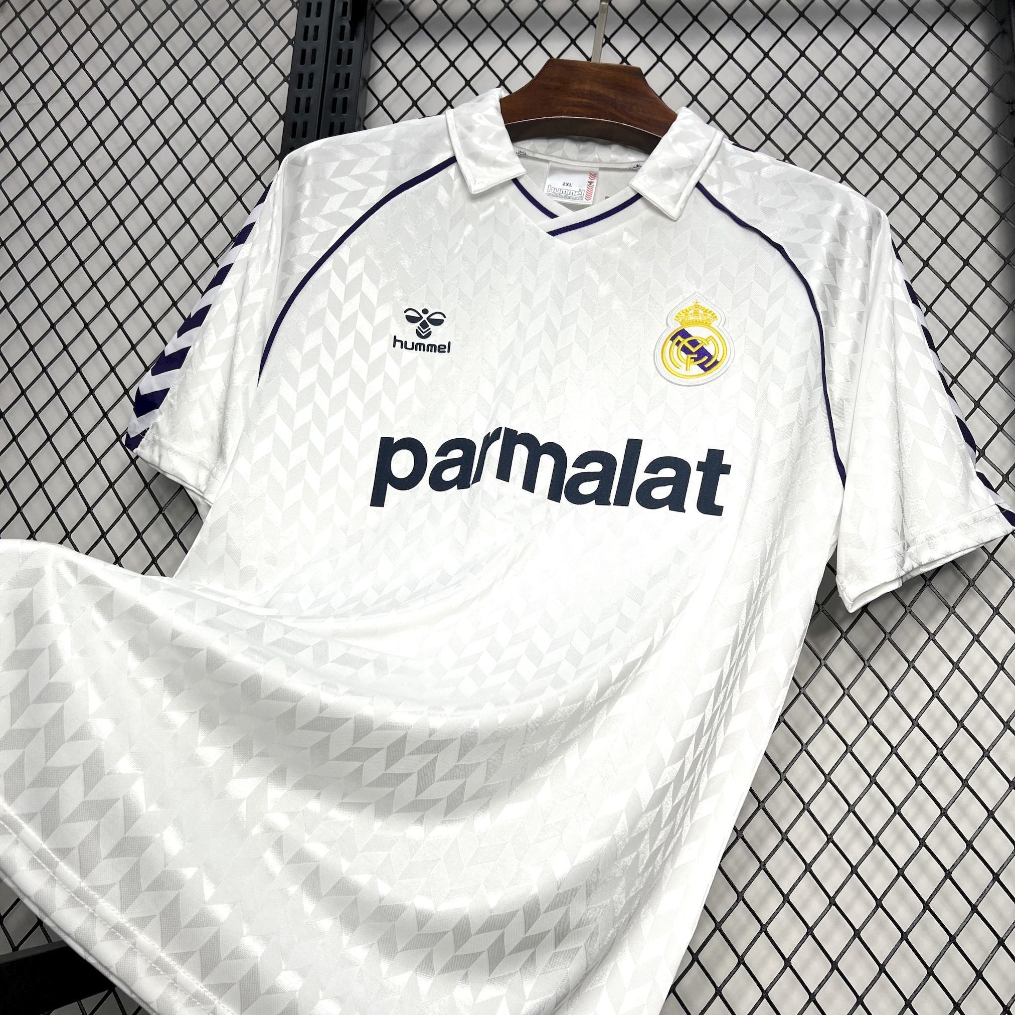 Real Madrid 1988/89 Home Retro Jersey