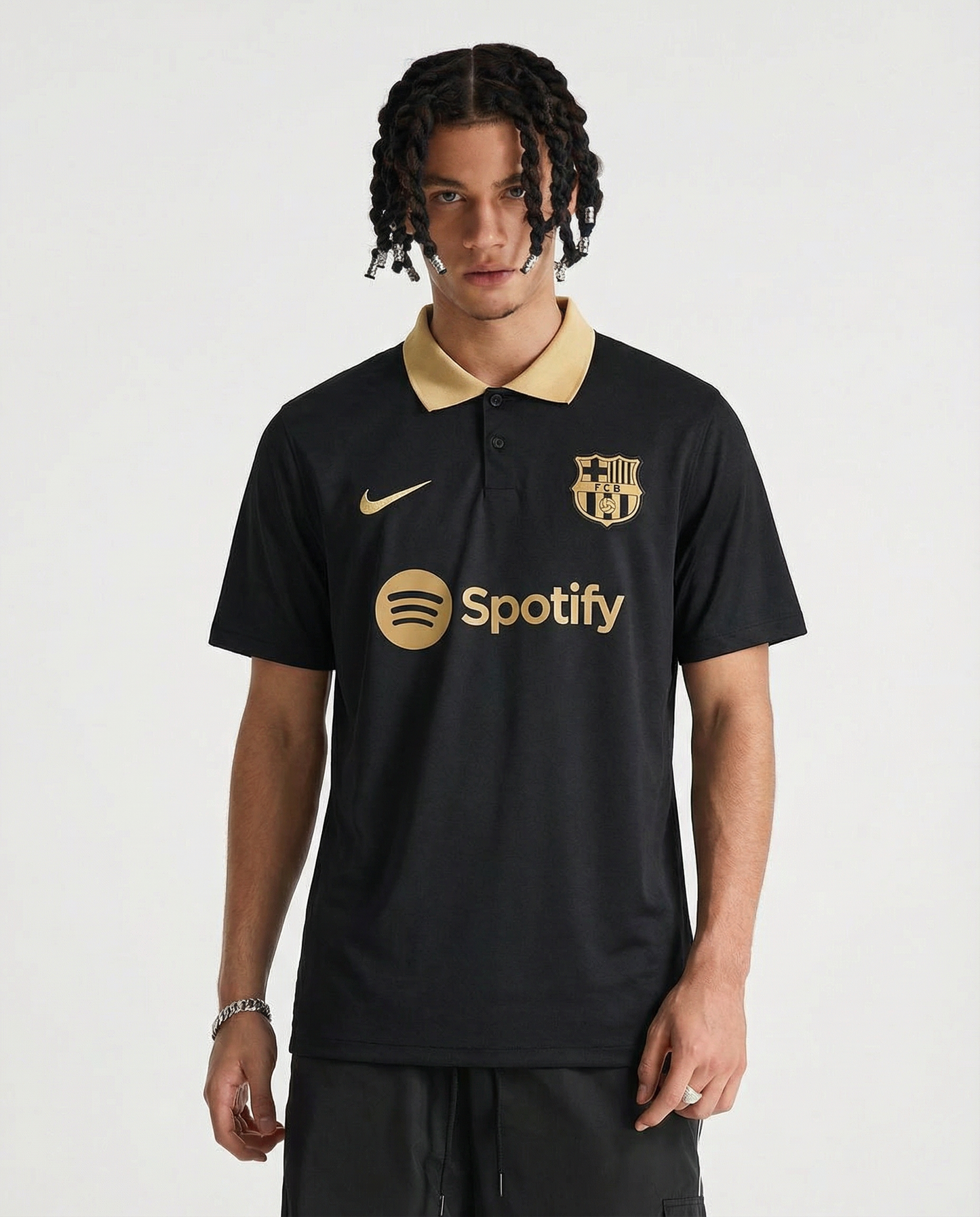 Barcelona 2024/25 Polo Black Jersey